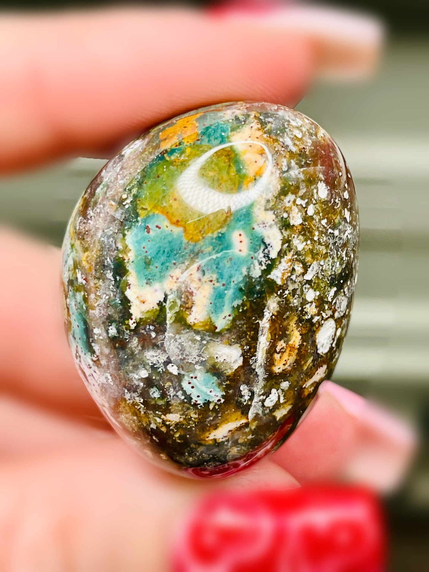 Rainbow Ocean Jasper Tumbles Large