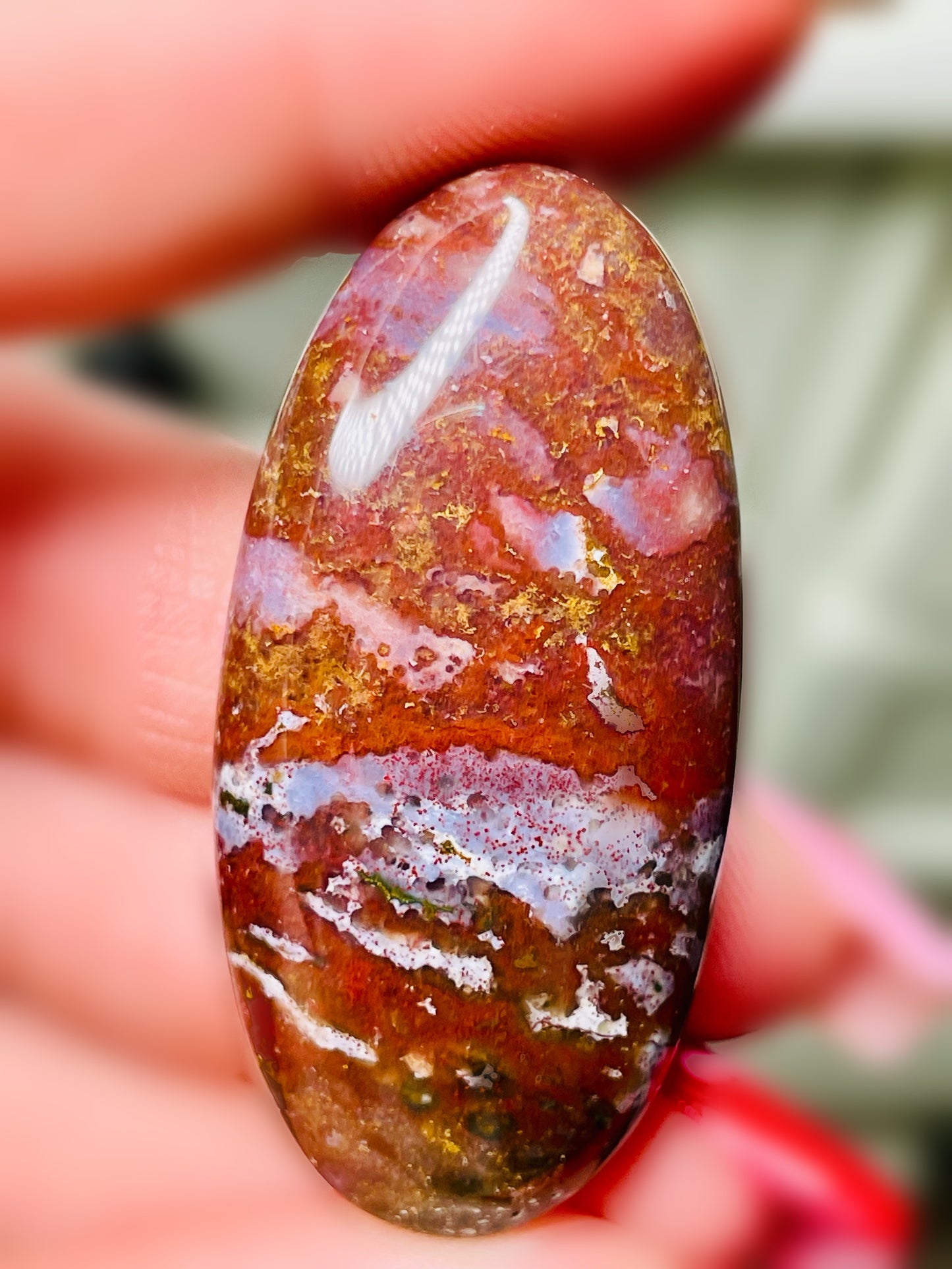 Rainbow Ocean Jasper Tumbles Large
