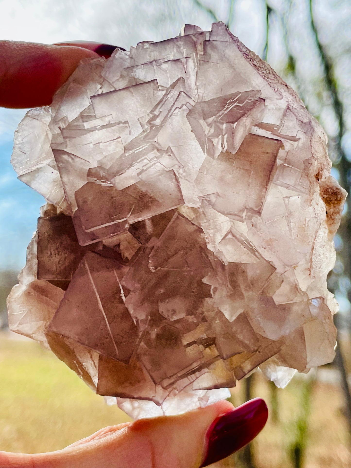 Lavender Fluorite - Nagar Valley, Pakistan