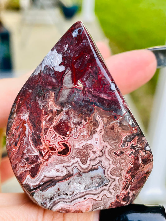 Mexican Crazy Lace Agate Flame