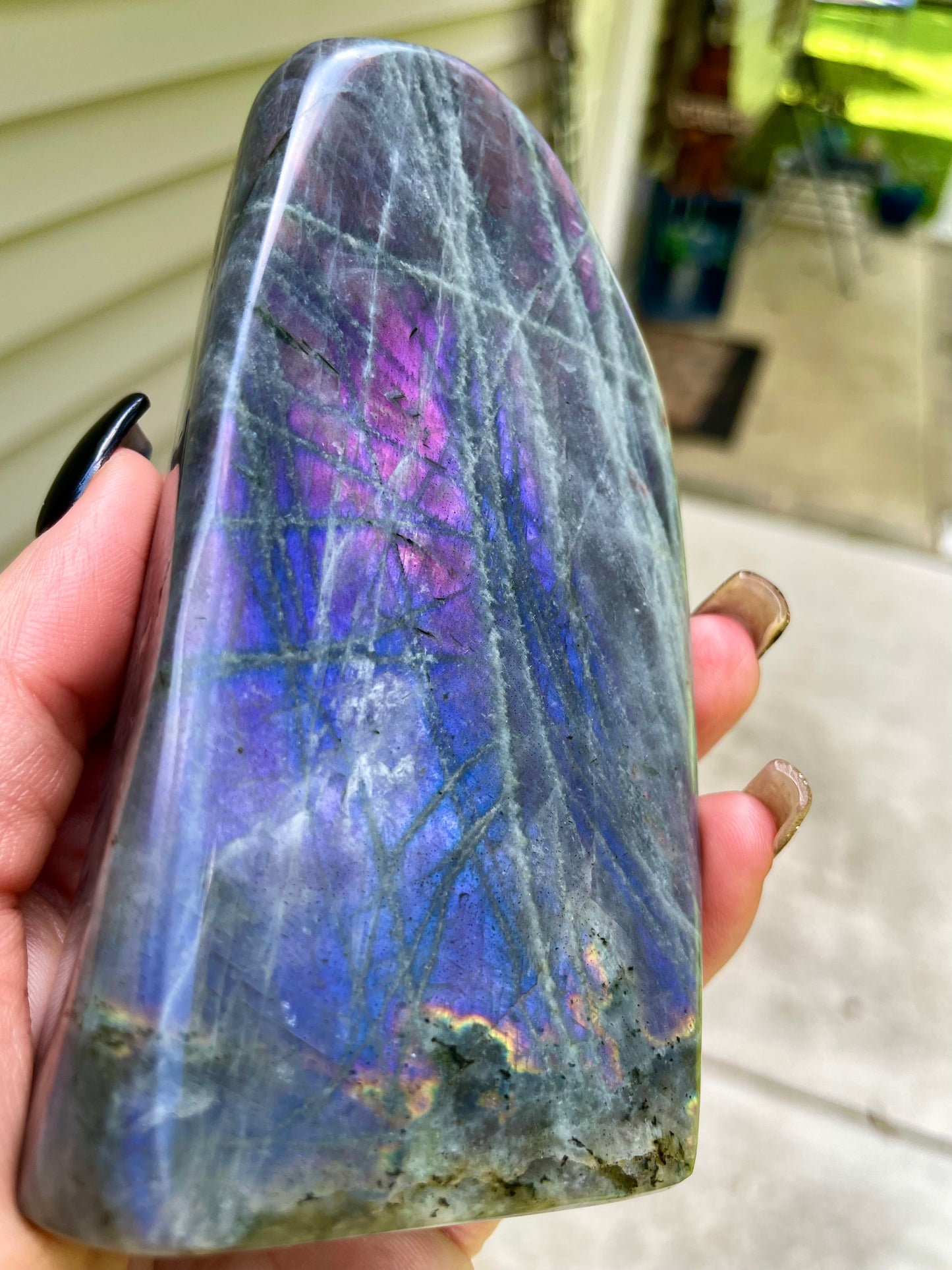 Purple Flash Labradorite
