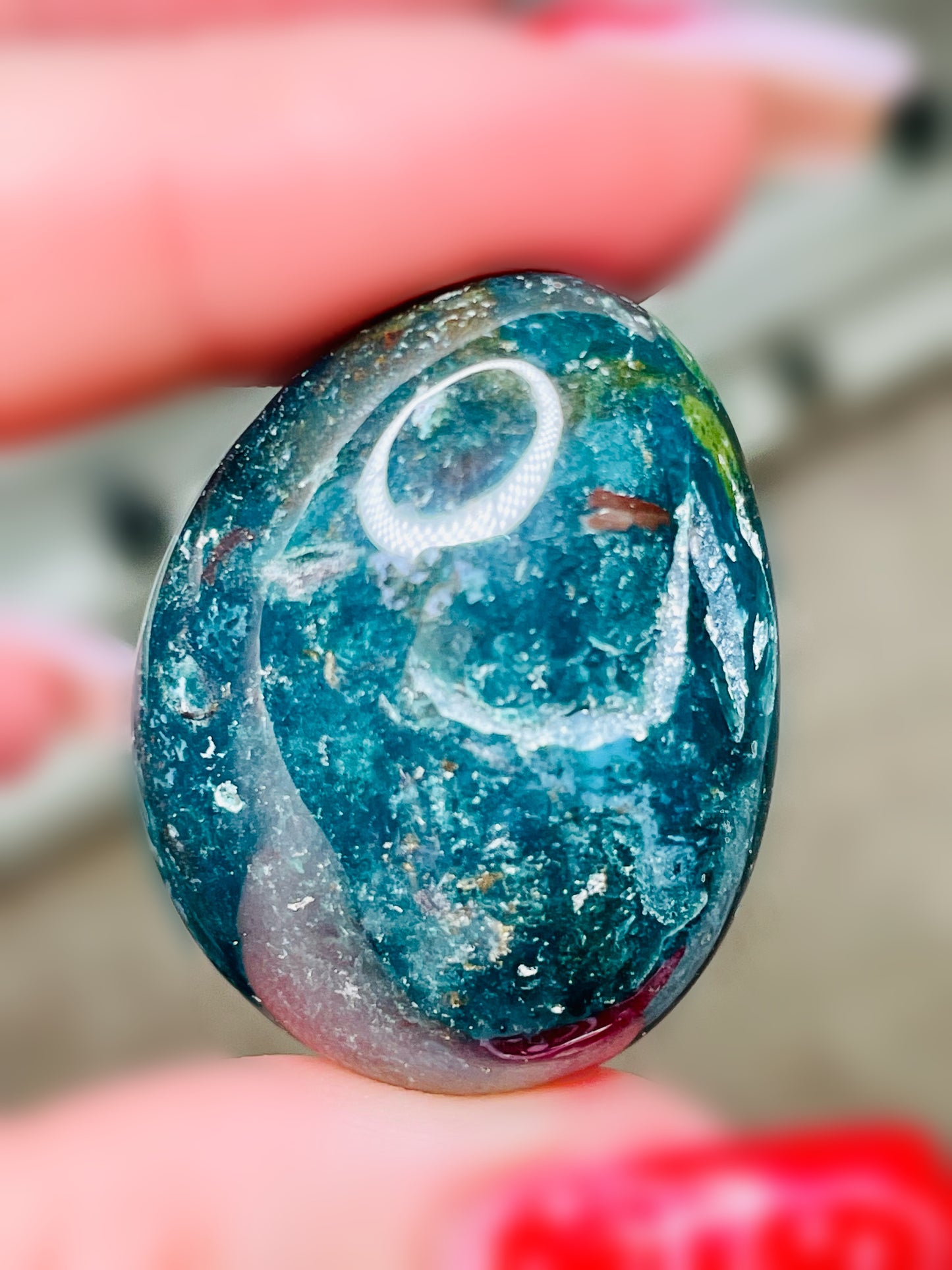Rainbow Ocean Jasper Tumbles Large