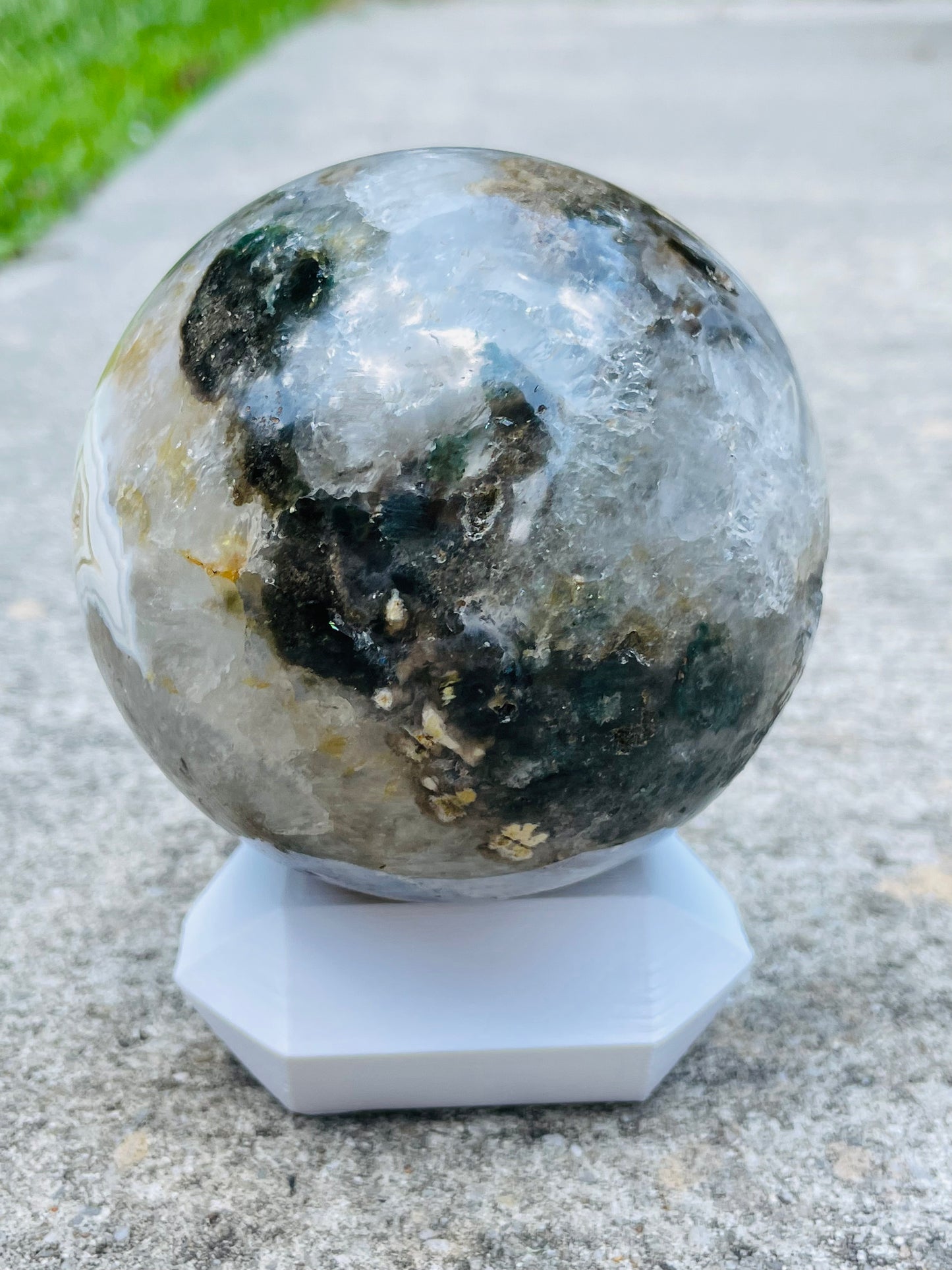 Crystal Wand Sphere Stand - LIMITED!