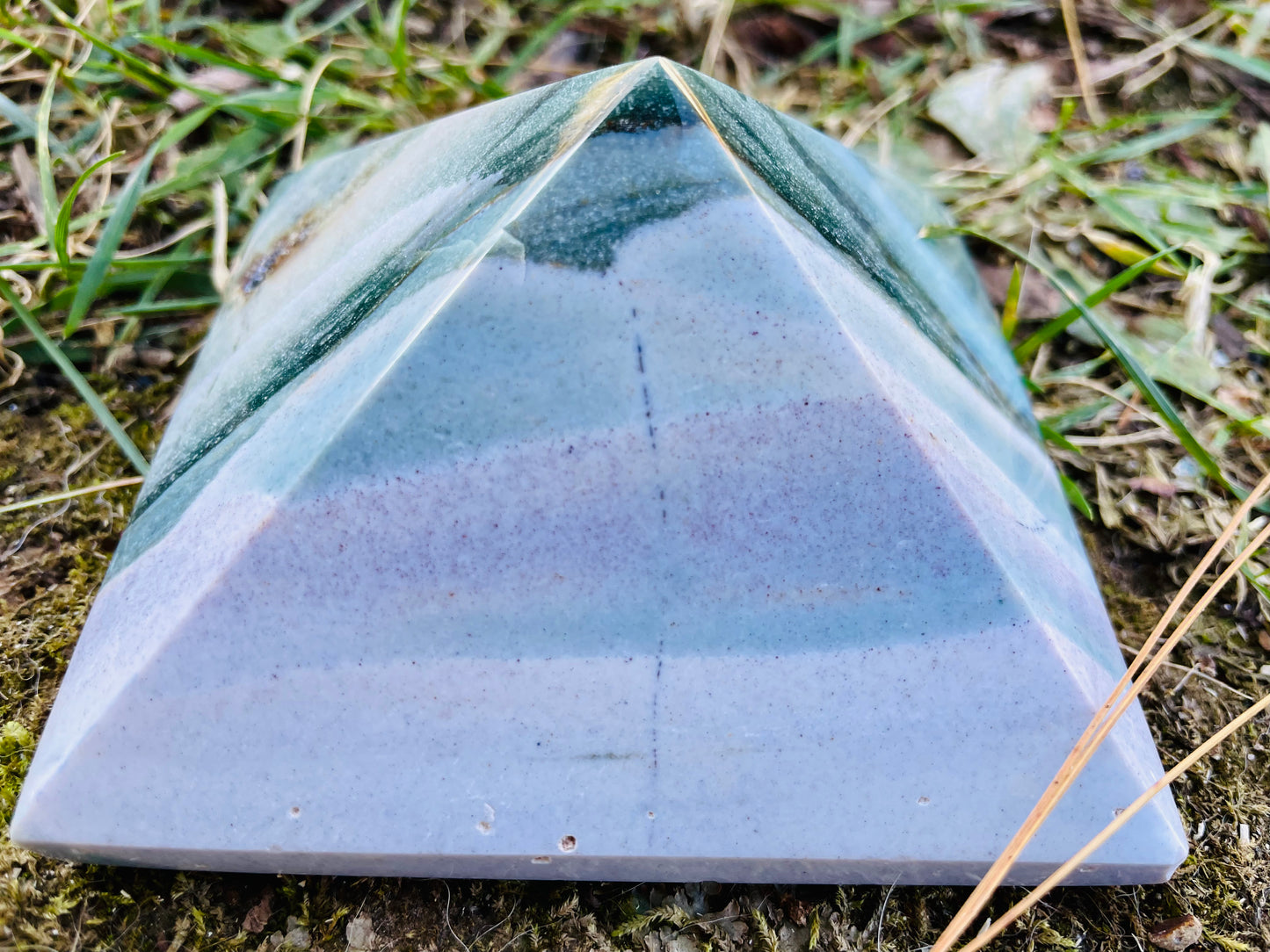 Ocean Jasper Pyramid - Large