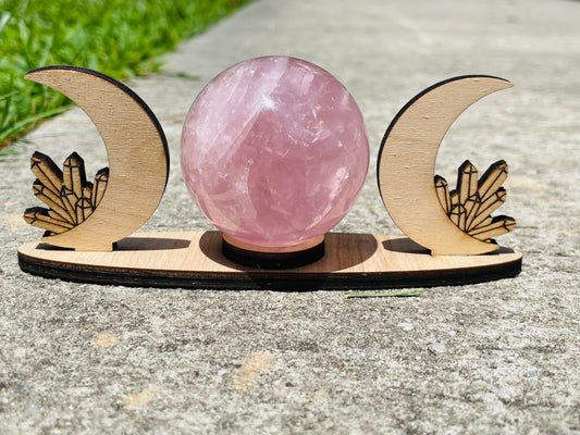 Crystal Moon Sphere Stand - LIMITED