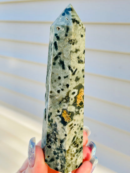 Orbicular Ocean Jasper Tower