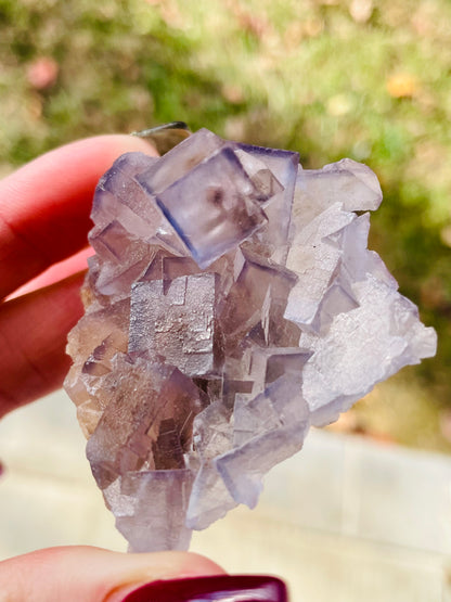 Purple Fluorite - Nagar Valley, Pakistan