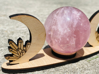 Crystal Moon Sphere Stand - LIMITED