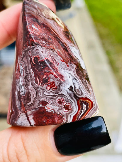 Mexican Crazy Lace Agate Flame