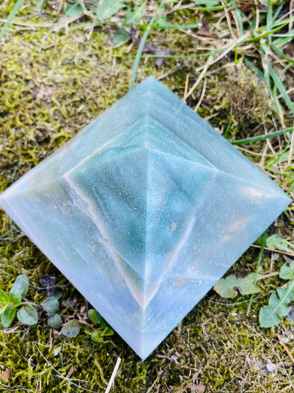 Ocean Jasper Pyramid - Medium