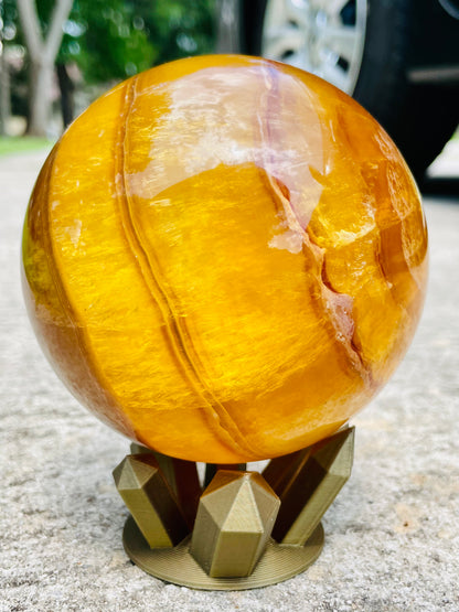 Crystal Cluster Sphere Stand - LIMITED!