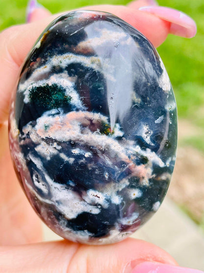 Rainbow Ocean Jasper Palmstones *Multiple Options Available*