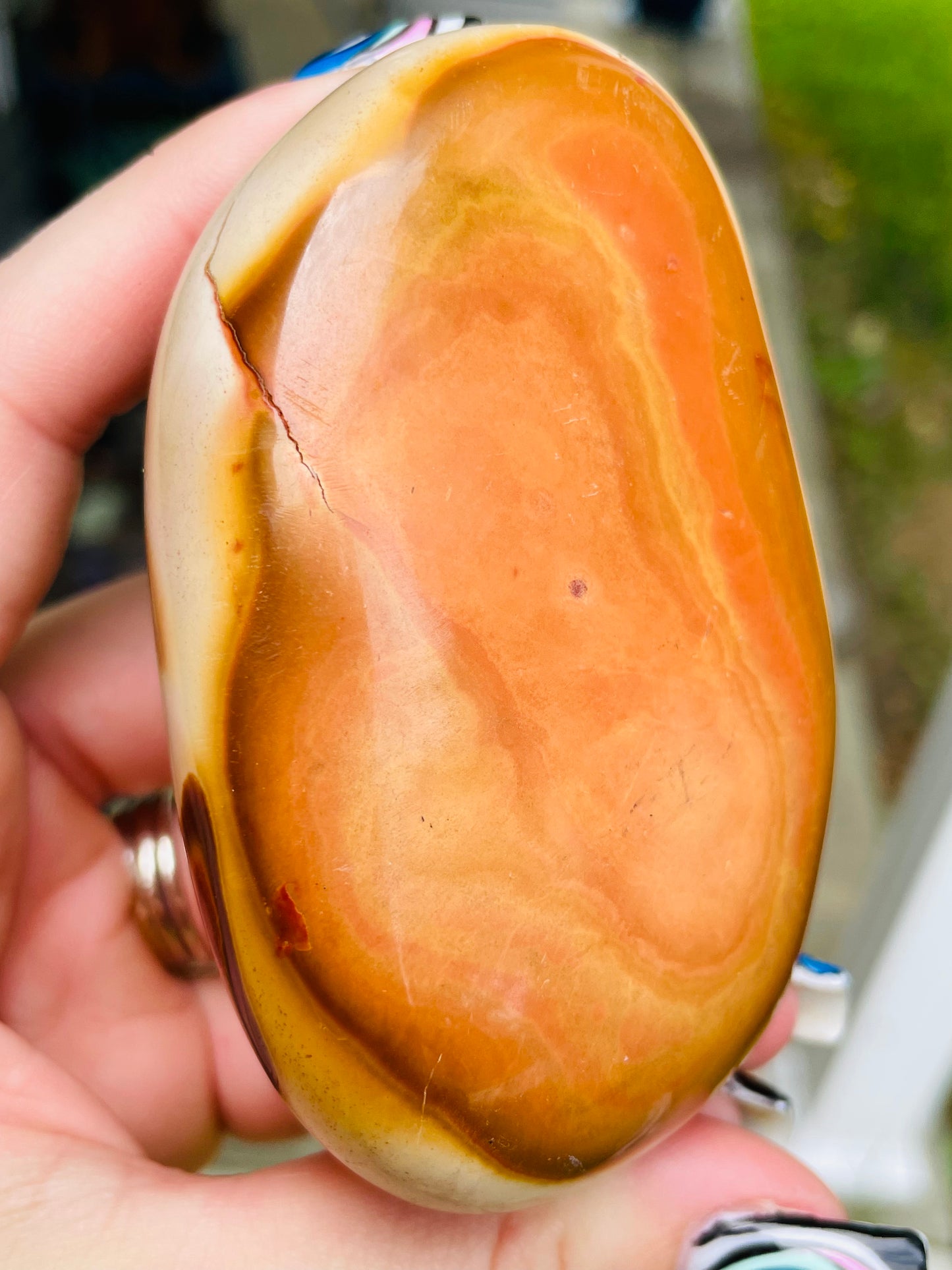 Polychrome Jasper Palmstone - XL