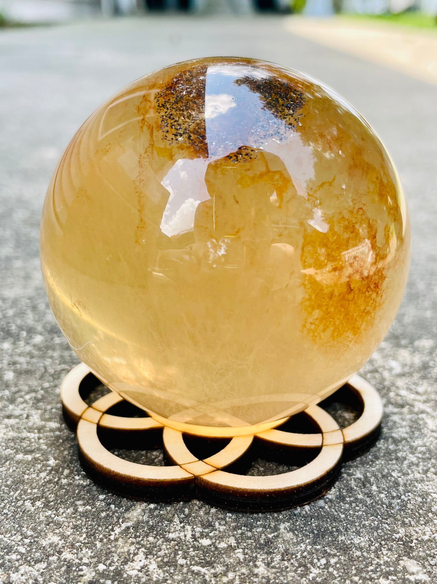 Mandala Sphere Stand