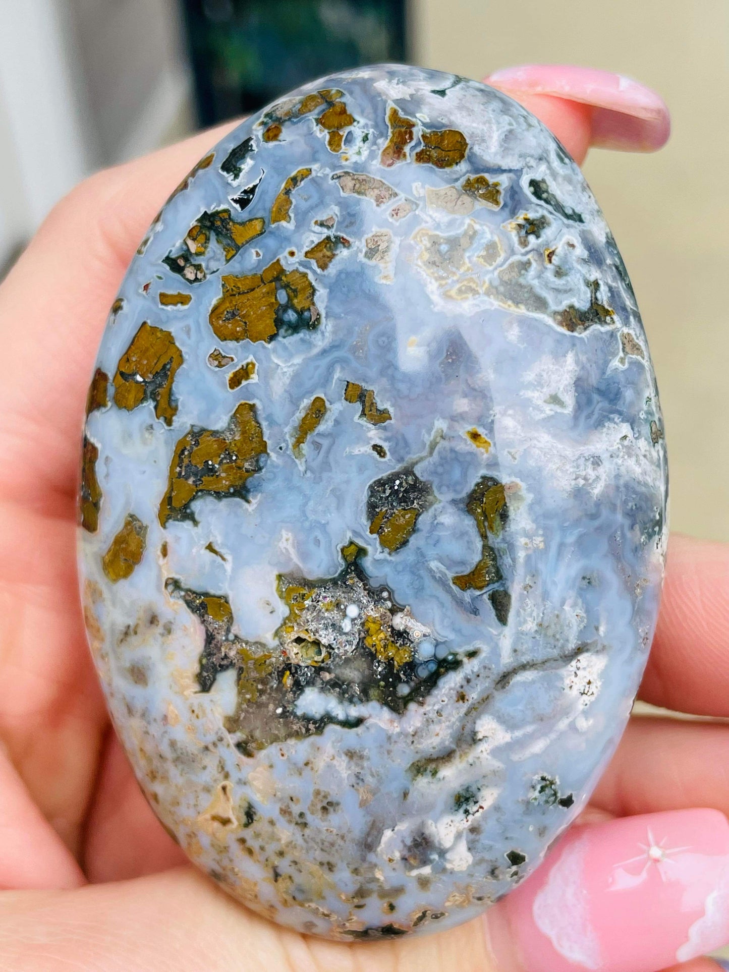 Rainbow Ocean Jasper Palmstones *Multiple Options Available*